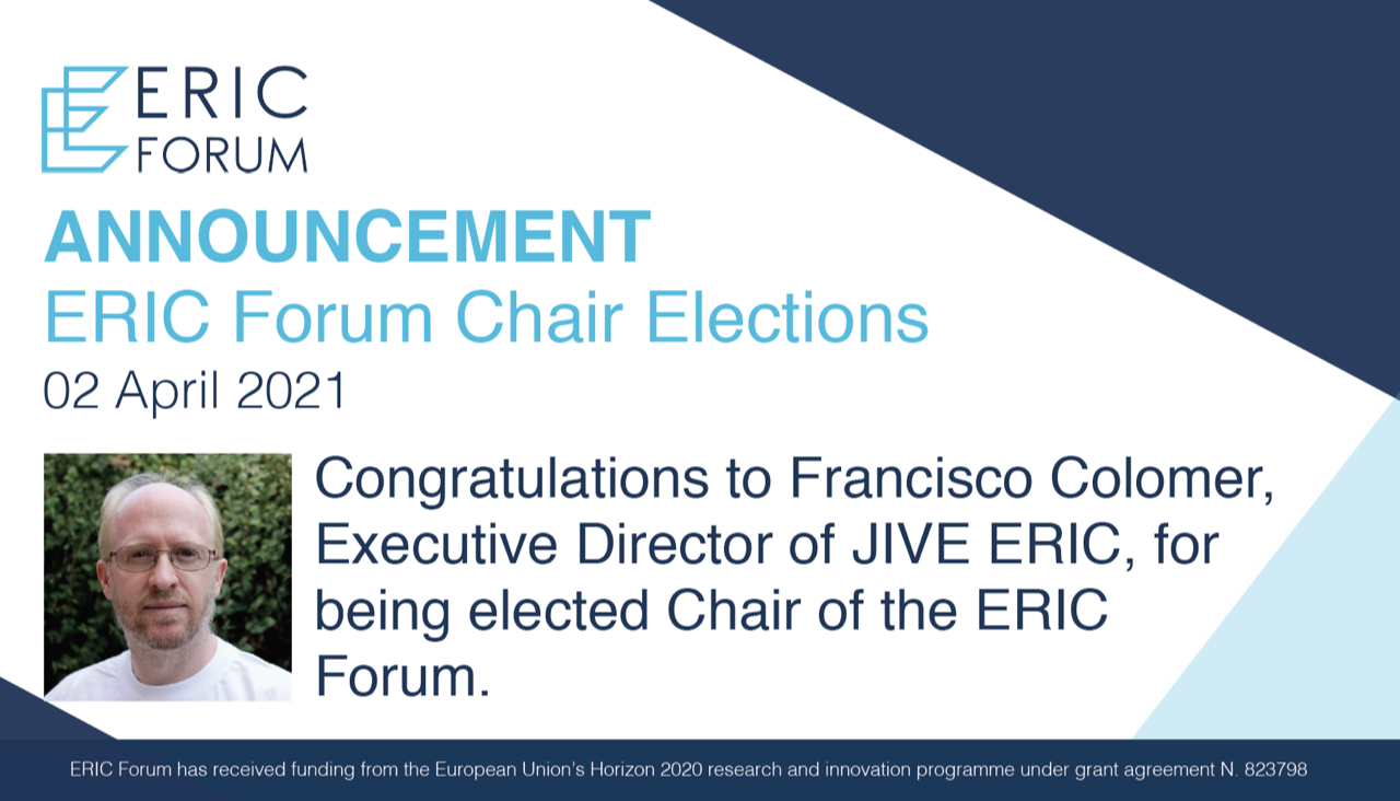 New ERIC Forum Chair elected: Francisco Colomer