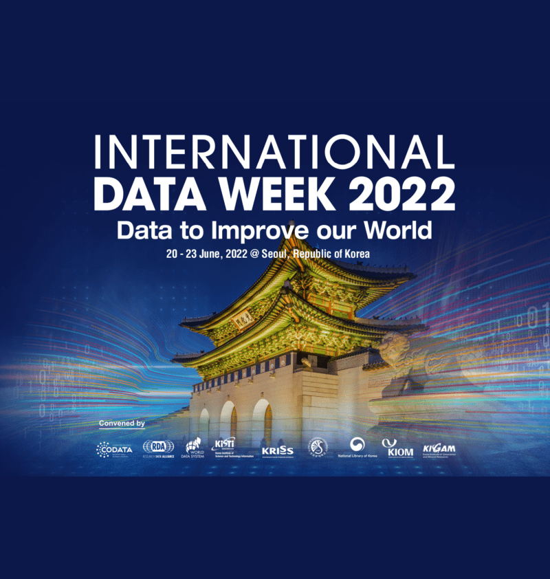 International Data Week 2022