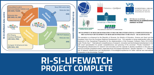 Completion of RI-SI-LifeWatch Project