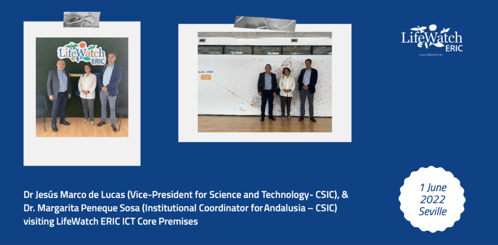 CSIC’s Executive Board Members visit the LifeWatch ERIC ICT Core