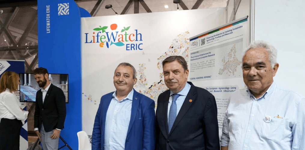 LifeWatch ERIC Receives Recognition from Agricultural Minister for its work in the Agroecology sector