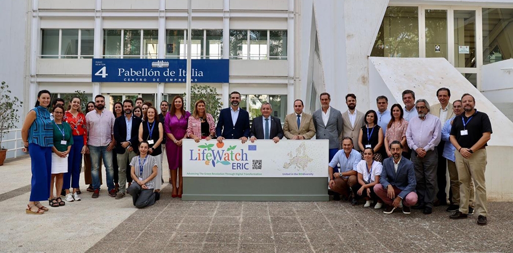 Andalusian Minister of Sustainability, Environment and Blue Economy visits LifeWatch ERIC