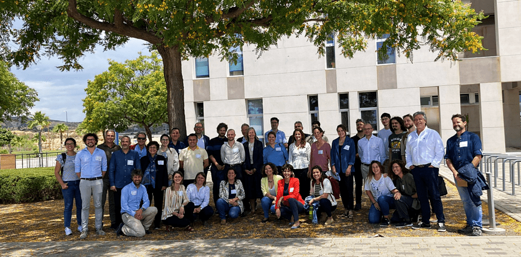 'A knowledge baseline on Mediterranean forests supported by innovation' Group Picture.