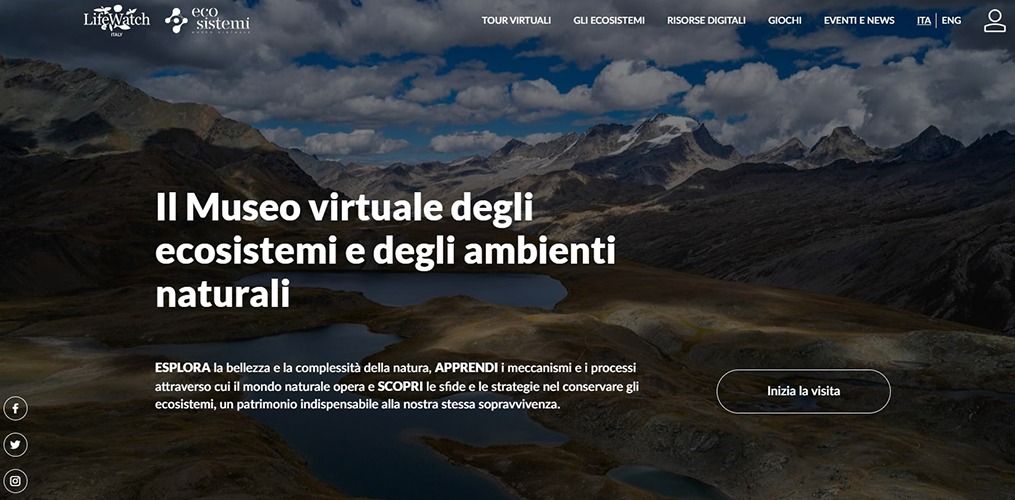 LifeWatch Italy, the CNR and the University of Salento launched the Virtual Museum of Ecosystems and the Natural Environment
